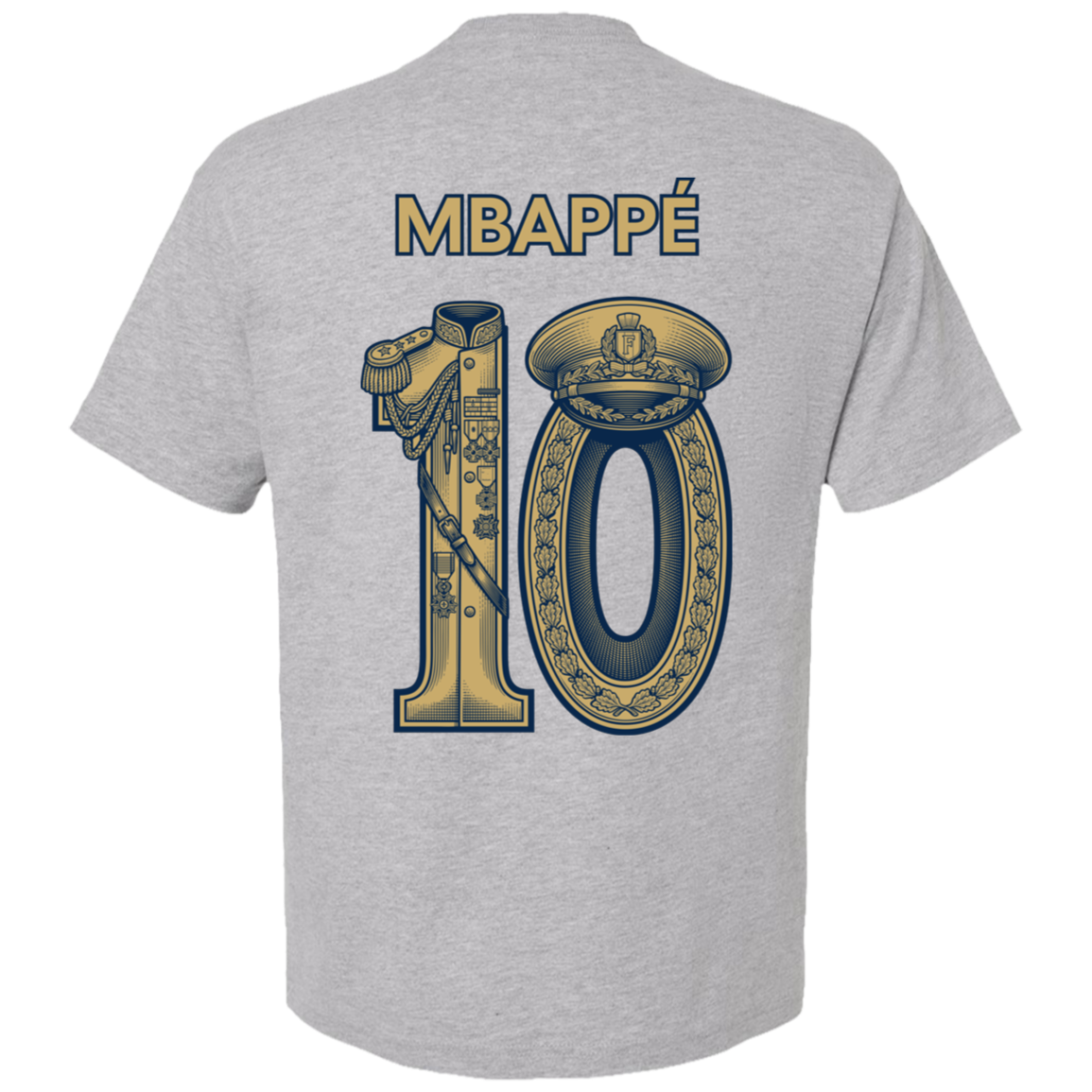 Mbappe - No.10 Le Dictateur (Grey)