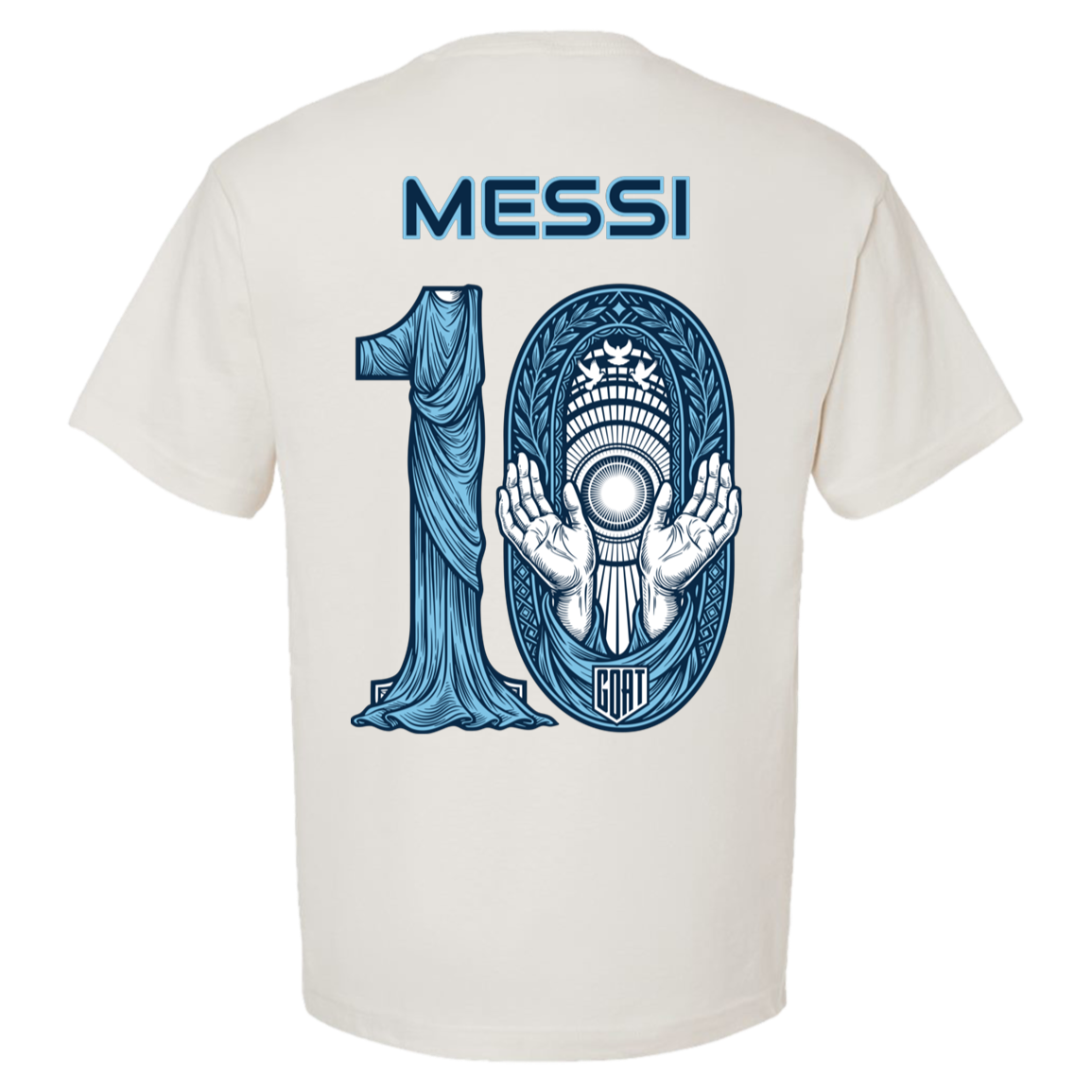 Messi - No.10 El Mesías (White)